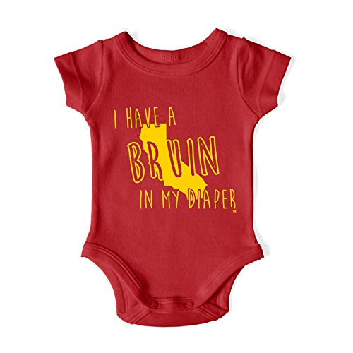 In My Diaper I Have A Bruin California Sports Pride Newborn Garnet