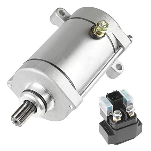 Caltric Starter and Relay Solenoid Compatible With Yamaha Grizzly 700 YFM700F YFM 700F 4x4 2007 2008