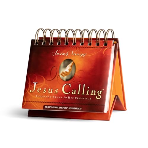 DaySpring - Sarah Young - Jesus Calling: Enjoying Peace in His Presence - An Inspriational DaySpring DayBrightener - Perpetual Calendar (75621)