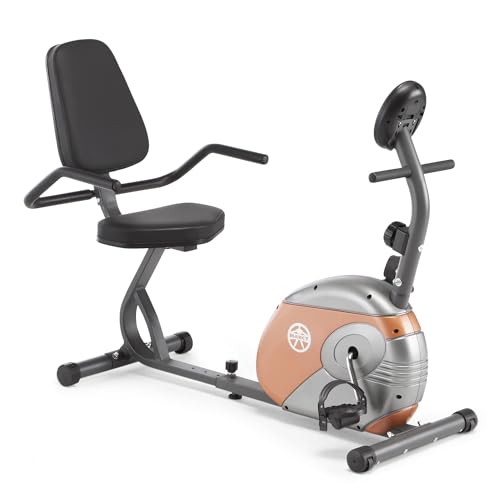 Marcy Recumbent Exercise Bike with Resistance ME-709