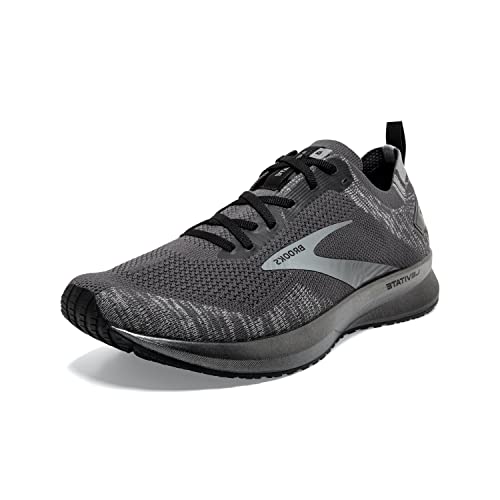 Brooks Men's Levitate 4 Running Shoe - Blackened Pearl/Grey/Black - 10