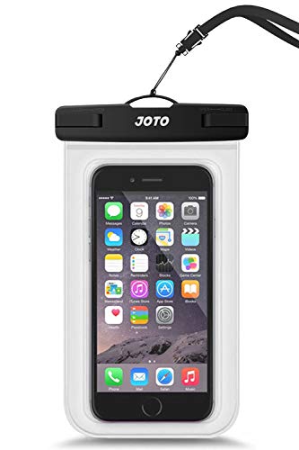 JOTO Universal Waterproof Phone Pouch Cellphone Dry Bag Case for iPhone 15 14 13 12 11 Pro Max Mini Plus Xs XR X 8 7 6S, Galaxy S23 S22 S21 Plus Note, Pixel up to 7' -Clear