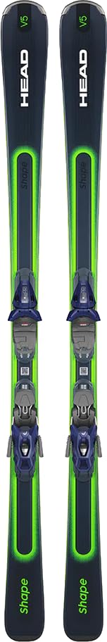 Head Shape V5 AMT Alpine Skis w/ PR 11 Gripwalk Binding (156cm)
