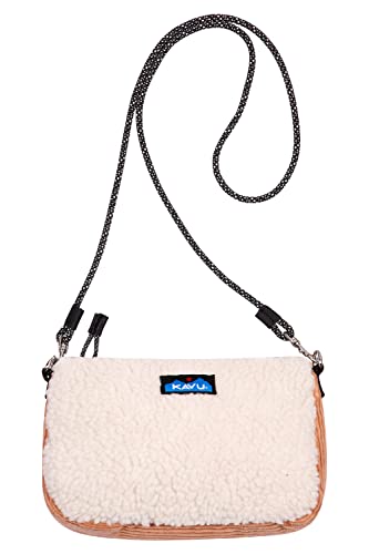 KAVU So Snuggy Crossbody Bag with Detachable Rope Strap - Blush Cloud