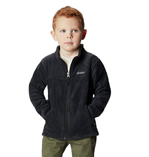 Columbia Youth Boys Steens Mt II Fleece, Black, Large