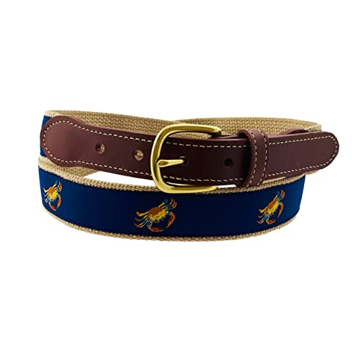 Leather Man Ltd Brown Crab Belt (36)