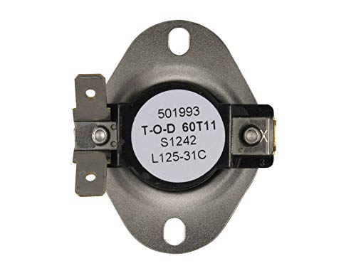 LG 6931EL3001F Genuine OEM High-Limit Thermostat for LG Dryers