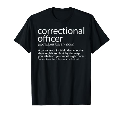 Corrections Officer Shirt Gear CO Gift
