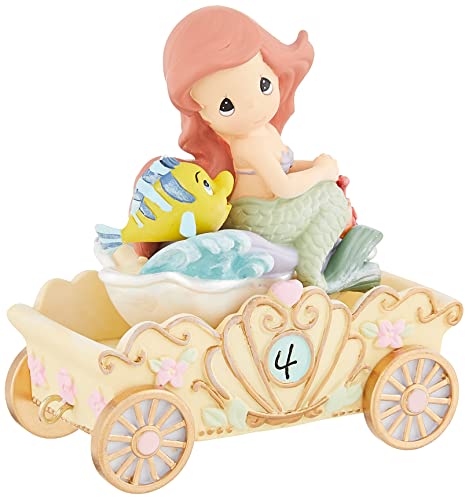 Precious Moments, Disney Showcase Collection, Make A Splash On Your Birthday, Disney Birthday Parade, Age 4, Resin Figurine, 104406