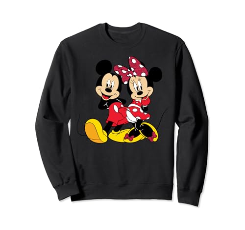 Disney Mickey and Minnie Big Mouse Sweatshirt Sweatshirt