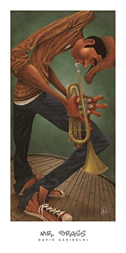 Mr. Brass Art Print by David Garibaldi 18 x 36in