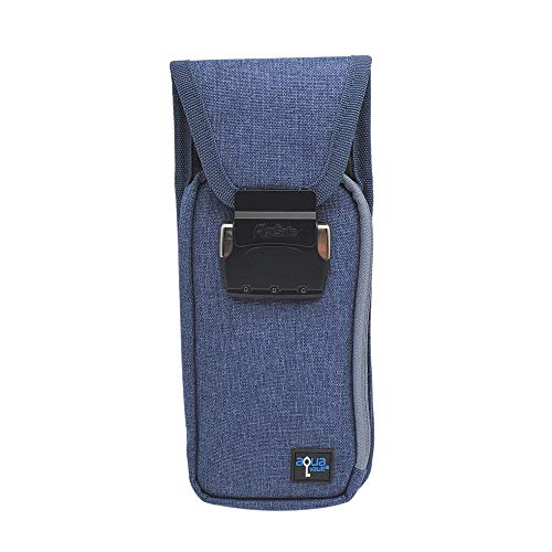 Anti-Theft Lockable Travel Safe & Portable Beach Chair Vault. As Seen on Shark Tank. Personal Safe thats Packable, Lightweight, & Slash Resistant. FlexSafe Mini by AquaVault - Heather Blue Color