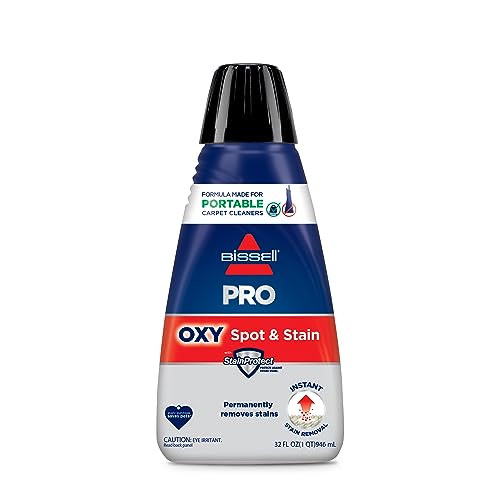Bissell Professional Spot and Stain + Oxy Portable Machine Formula, 32 Fl Oz (Pack of 1)