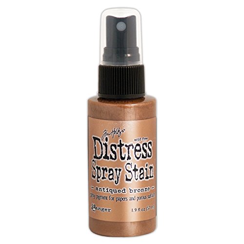 Ranger Tim Holtz Distress Spray Stains Bottles, 1.9-Ounce, Antiqued Bronze