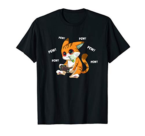 Video Game Cat Smoking Weed | Cannabis Lover Gamer Marijuana T-Shirt