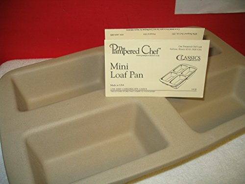 Pampered Chef Stoneware Mini Loaf Pan