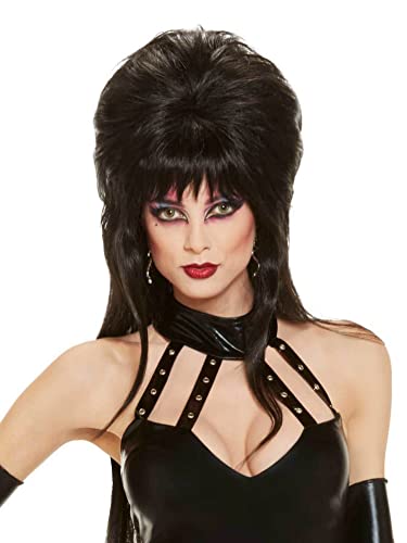 Rubie's womens Elvira, Mistress of the Dark, Long Wig Party Supplies, As Shown, One Size US