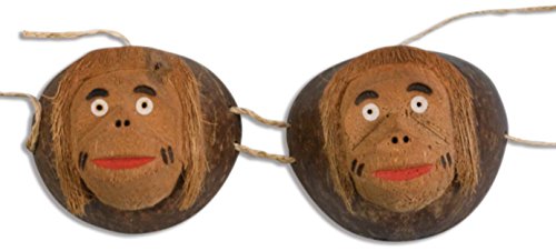 Rubies Coconut Monkey Costume Bra Adult Standard