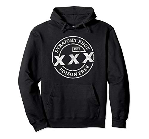 Straight Edge Hoodie | XXX Poison Free