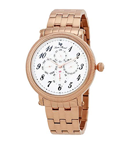 Lucien Piccard Potenza Date Day GMT Men's Watch 10113-RG-22S