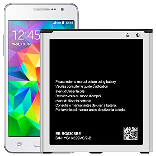 2600mAh for Samsung Galaxy J2 Core Replacement Battery EB-BG530CBU, for Galaxy J3 J327A J327P J320V J320A J320F J320P, Grand Prime SM-G530 EB-BG530BBE EB-BG530BBC