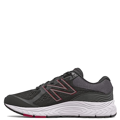 New Balance mens 840 V5 Running Shoe, Black/Horizon, 10.5 US