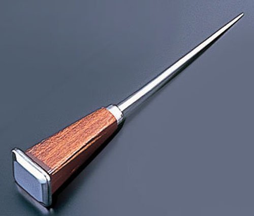 Yamachu FAI45 Diamond Pick, Stainless Steel, Plastic, Natural Wood, Japan