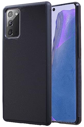 MONCABILE Gravity Phone Case, Anti Gravity Pluto Case That Sticks to Anything Sticky Magic Nano Suction AntiGravity Goat Case (Black -N20)