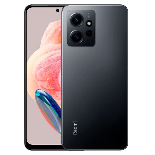 Xiaomi Redmi Note 12 4G LTE (128GB + 4GB) Global Unlocked 6.67' 50MP Triple (ONLY T-Moble/Tello/Mint USA Market) + (w/ 33W Fast Dual Charger Bundle) (Onyx Gray Global + 33W Car Charger)