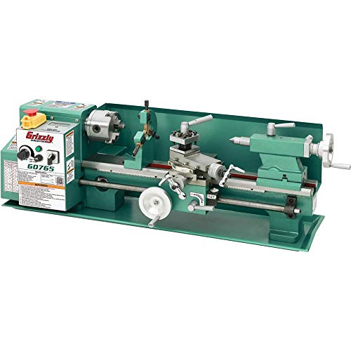 Grizzly Industrial G0765-7' x 14' Variable-Speed Benchtop Lathe