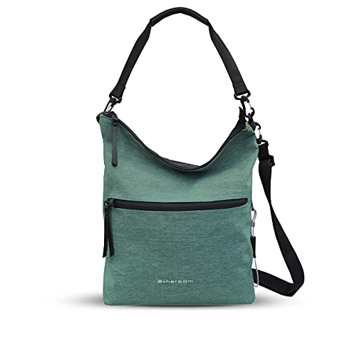 Sherpani Vale, Anti Theft Crossbody Purse, Tote Bag, Travel Shoulder Bag, Fashion Purse Handbag, Crossbody Bags for Women (Teal)