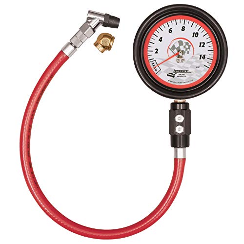 Longacre 52-52001 Magnum 3-1/2 GID Tire Gauge 0-60 by 1/2 lb