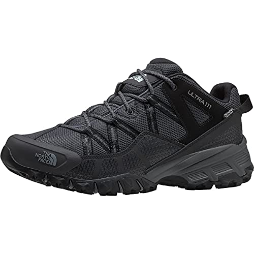 THE NORTH FACE Men's Ultra 111 WP, TNF Black/Dark Shadow Grey, 12
