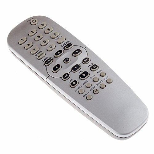 RLsales General Replacement Remote Control for DVP642/17B Fit for Philips