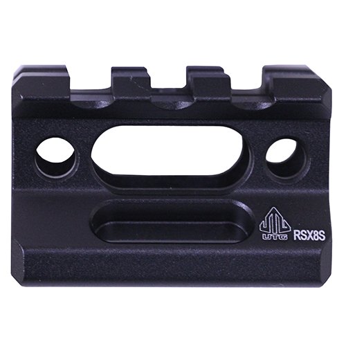 UTG Super Slim 3 Slots Picatinny Riser Mount, 0.75', Black