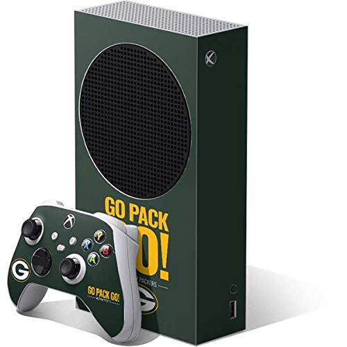 Skinit Decal Gaming Skin Compatible with Xbox Series S Console + Controller - Officially Licensed NFL Green Bay Packers Team Motto Design