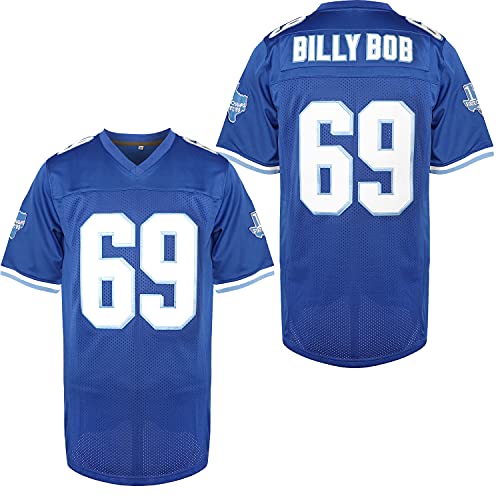MESOSPERO Men 82 Charlie Tweeder 69 Billy Bob Varsity Blues Movie West Canaan Coyotes Football Jersey All Stitched S-XXXL (69 Blue, X-Large, x_l)