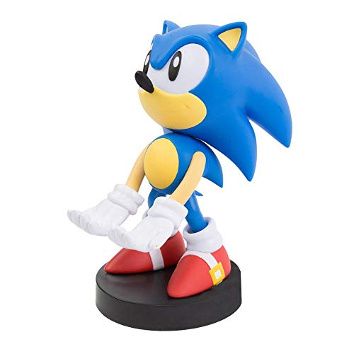 Exquisite Gaming: Sonic - Mobile Phone & Gaming Controller Holder, Sonic The Hedgehog Device Stand, Cable Guys, Sony Licensed Figure