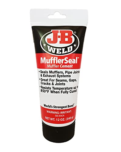 J-B Weld MufflerSeal Muffler Cement Plastic Tube 12 oz., Model Number: 37912