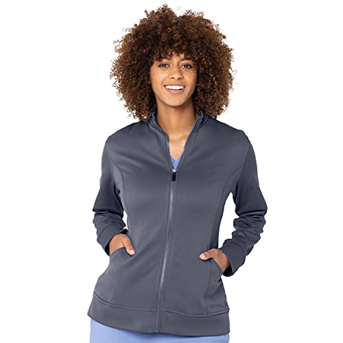 Urbane Performance Women's 9872 Empower P-Tech Warm Up (Steel Grey, Large)