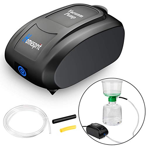 Homesprit lab Vacuum Filtration Pump for Laboratory Vacuum Filtration Distillation Apparatus to Filter The Liquid Quicker