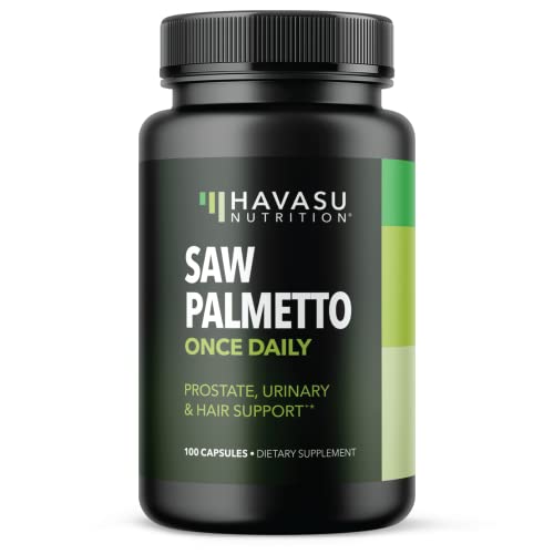 Saw Palmetto for Men Prostate Supplement | Prostate Support Supplement for Men's Health | Potent Saw Palmetto for DHT, Urinary and Prostate Health | Over 3 Month Supply Saw Palmetto Supplement