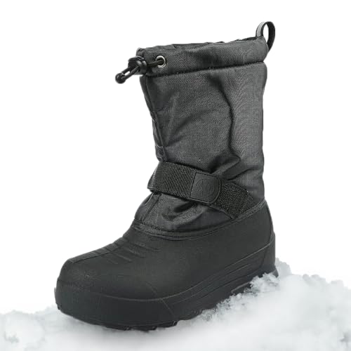 Northside Frosty Winter Boot (Toddler/Little Kid/Big Kid),Black,1 M US Little Kid