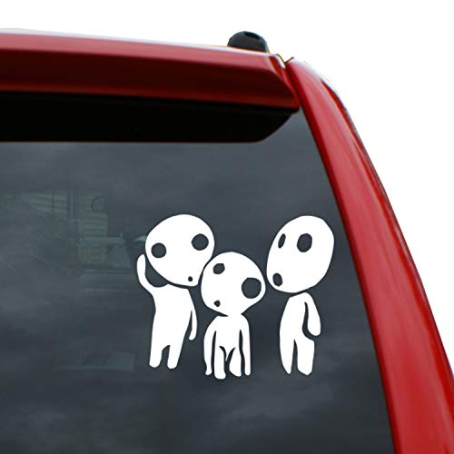 Kodama Vinyl Decal Sticker | Color: White | 5' Tall