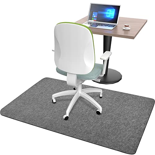Placoot Desk Chair Mat for Hardwood Floor & Tile 55'x35' Office Chair Mat for Rolling Chairs Large Anti-Slip-Recyclable Material Computer Chair Mat Rug for Office/Home