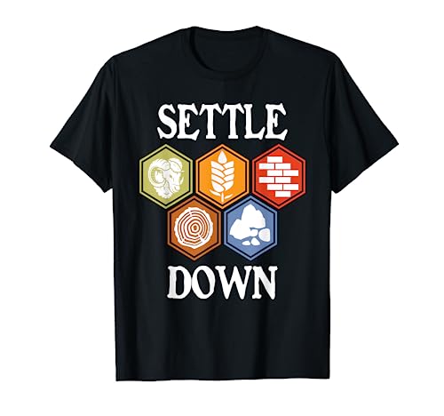 Settle Down - Funny Tabletop Game Night Board Gaming T-Shirt