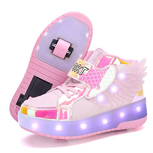 Nsasy LED Light up Shoes Angle Wings Best Gift Shoes