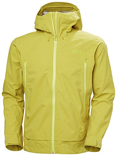 Helly-Hansen Mens Verglas Infinity Waterproof Shell Jacket, 426 Warm Olive, Small