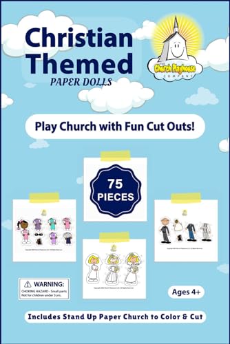 The Church Playhouse Company Christian Themed Paper Dolls