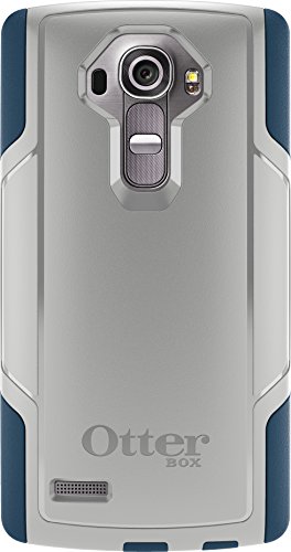 Otterbox Cell Phone Case for LG G4 - Retail Packaging - Sleet Grey/Dark Deep Water Blue